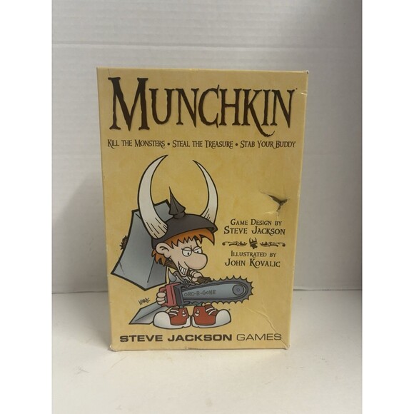 Munchkin Card Game by Steve Jackson 1st Edition 29th Print 2015 EUC - Picture 1 of 7